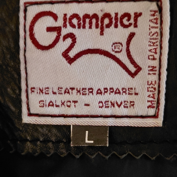 Vintage 80's Black Leather Jacket - Picture 5 of 9